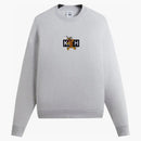 Kith X Disney Mickey & Friends Pluto Classic Logo Crewneck Light Heather Grey