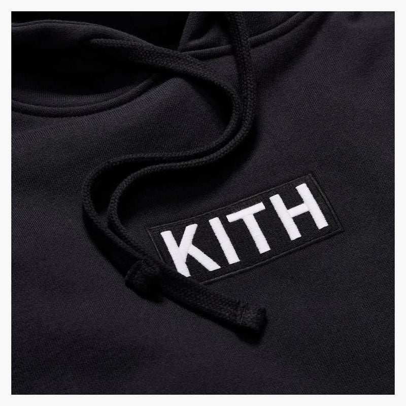 Kith x Disney Mickey Sleeve Patches Hoodie Black