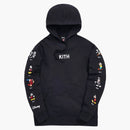 Kith X Disney Mickey Sleeve Patches Hoodie Black