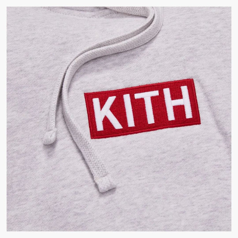 Kith x Disney Mickey Sleeve Patches Hoodie Heather Grey