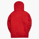Kith X Disney Mickey Sleeve Patches Hoodie Red
