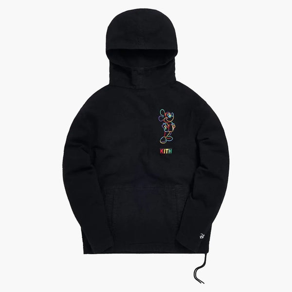 Kith x Disney Seersucker Harrison Sweater Black