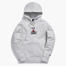 Kith X Disney Sitting Classic Logo Mickey Hoodie Heather Gray