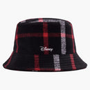 Kith X Disney Wool Bucket Hat Plaid/black