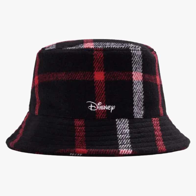 Kith x Disney Wool Bucket má kostkované/černé