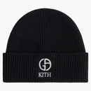 Kith X Giorgio Armani Cashmere Beanie Black