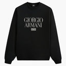 Kith X Giorgio Armani Nelson Crewneck Black