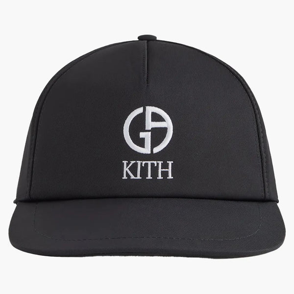 KITH X Giorgio Armani Pinch Crown Hat Black