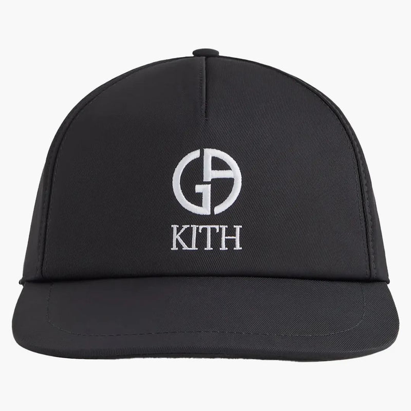 KITH X Giorgio Armani Pinch Crown Hat Black