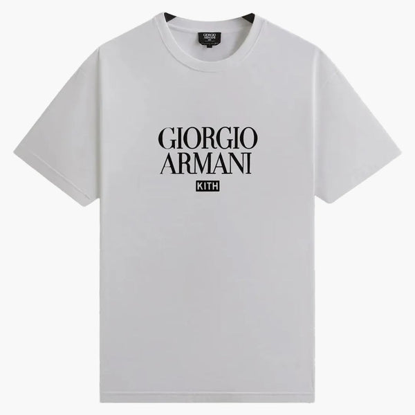 Kith X Giorgio Armani Tee White