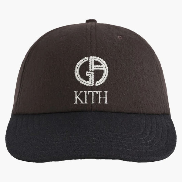 Kith x Giorgio Armani Two Tone Baseball Cap Hickory
