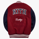 Kith X Golden Bear X Vogue Varsity Brooklyn Jacket Cardinal