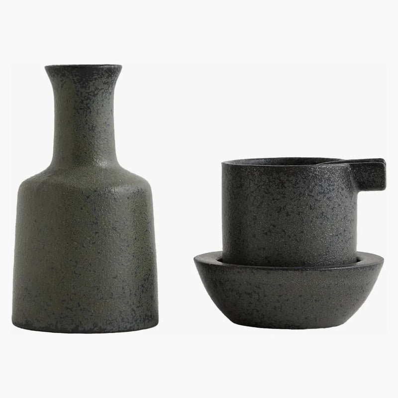 Kith x Set di posacenere domestico nero