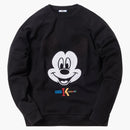 Kith X Iceberg Mickey Crewneck Black