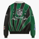 Kith X Jeff Hamilton Nfl Eagles Leather Varsity Jacket Multicolor