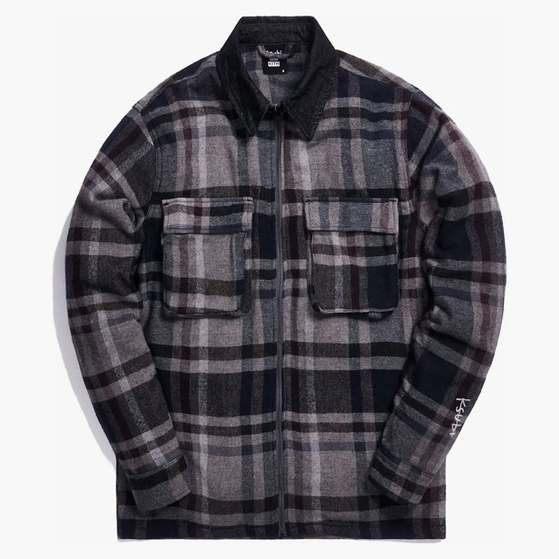 Kith x Ksubi Kace Zip Shirt Dark Plaid