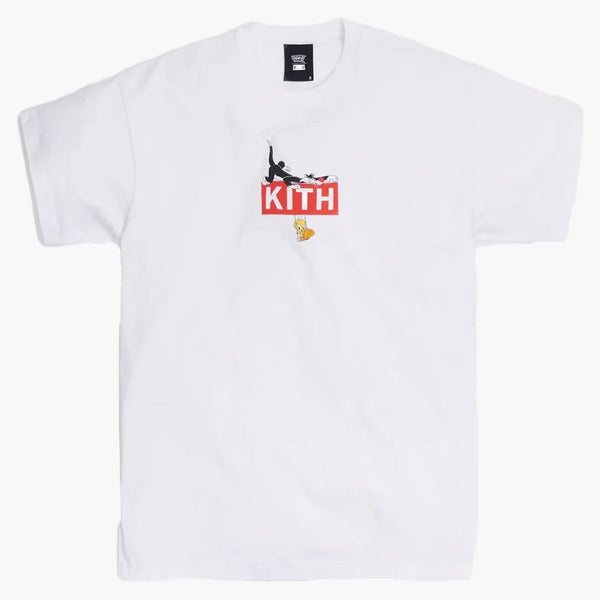 Kith X Looney Tunes Classic Logo Tee White
