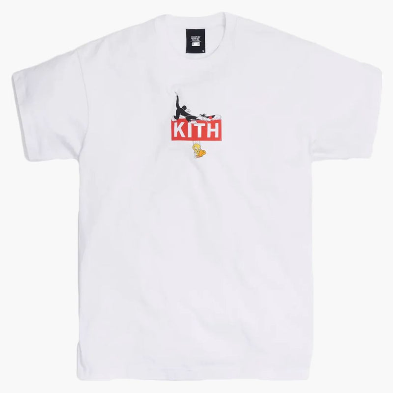 Kith X Looney Tunes Classic Logo Tee White