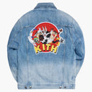Kith X Looney Tunes Denim Jacket Jacket Blue
