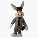 Kith X Looney Tunes F&f Wooden Box Bugs Bunny Plush Grey