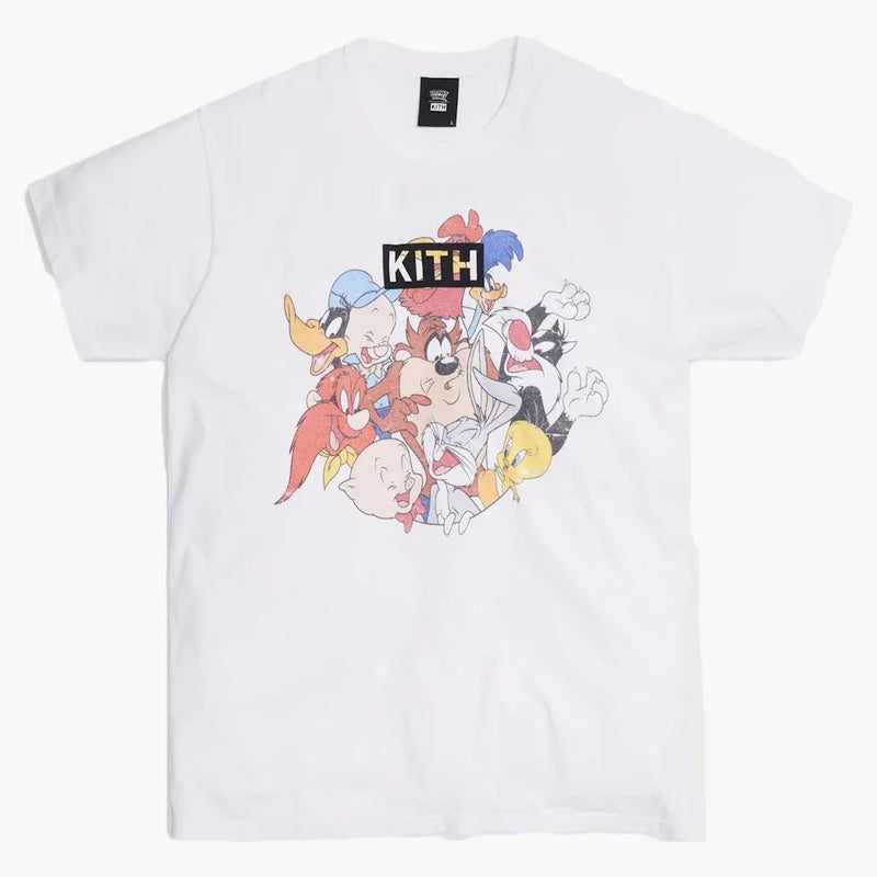 Kith X Looney Tunes Merrie Melodies Vintage Tee White
