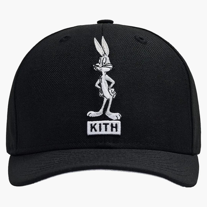 KITH X LOONEY Tunes X New era bugs 59fifty Cap Black