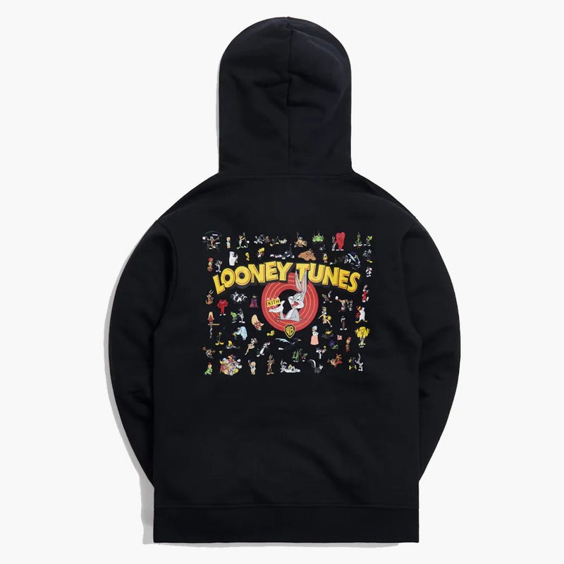 Kith X Looney Tunes That's All Folks Hoodie Black