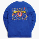 Kith X Looney Tunes That's All Folks Ls Tee Blue