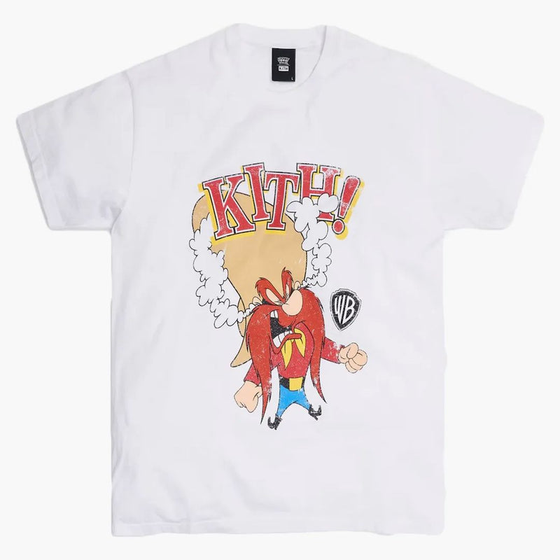 Kith X Looney Tunes Yosemite Sam Vintage Tee White