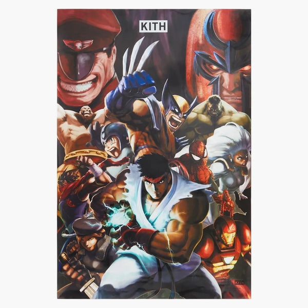 Kith X Marvel Capcom Poster Poster Multi
