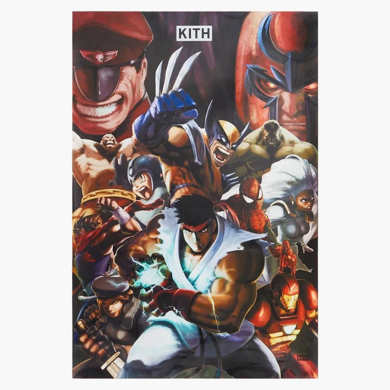 Kith X Marvel Capcom Poster Poster Multi