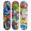 Kith X Marvel Capcom Triptych Set Of 3 Skateboard Deck