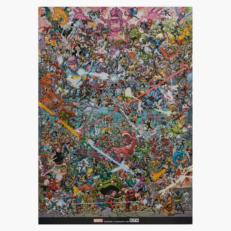 Kith X Marvel Cinematic Universe Poster Multi