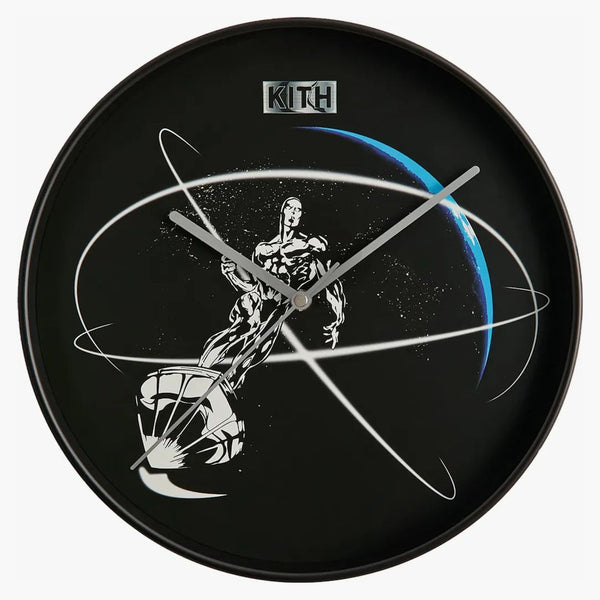 Kith X Marvel Silver Surfer Clock Multicolor