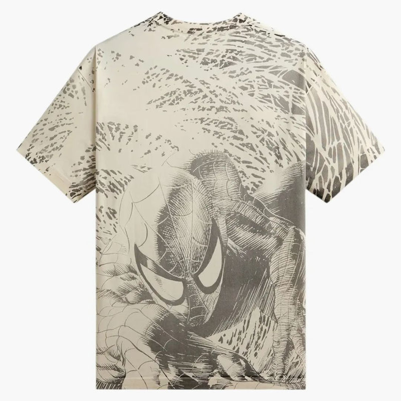 Kith X Marvel Spiderman All-over Printed Vintage Tee Black