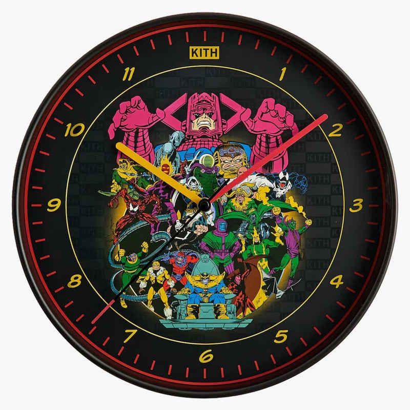 Kith x Marvel Super Villains Tals Up Clock Multicolor
