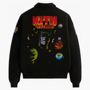 Kith X Marvel Universe Varsity Jacket Black/blue