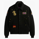 Kith X Marvel Universe Varsity Jacket Black/purple