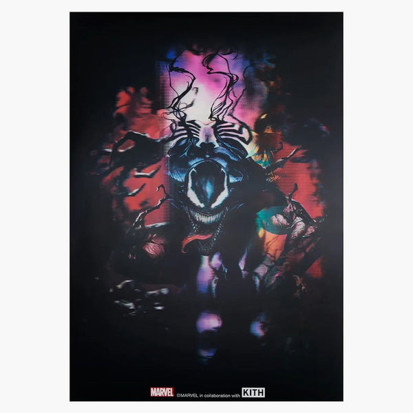 Kith x Marvel Venom & Carnage Lentikulární plakát multi