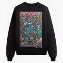 Kith X Marvel Villains Clash Vintage Nelson Crewneck Black