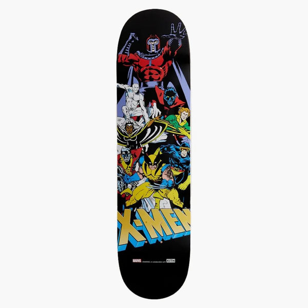 Kith X Marvel X-Men Retro Comic Skateboard Deck