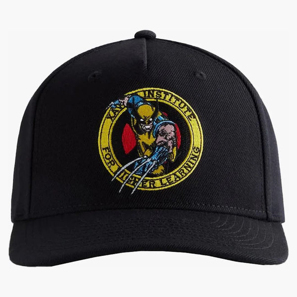 KITH X Marvel X-Men Wolverine Pinch Crown Snapback Has Black PH