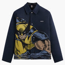 Kith X Marvel X-men Wolverine Tapestry Coaches Jacket Nocturnal Ph