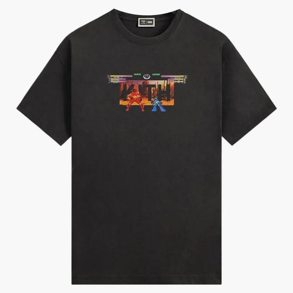 Kith X Marvel Vs. Capcom Desert Vintage Tee Black