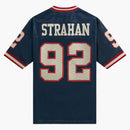 Kith X Mitchell & Ness Nfl Michael Strahan Jersey Blue