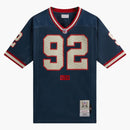 Kith X Mitchell & Ness Nfl Michael Strahan Jersey Blue