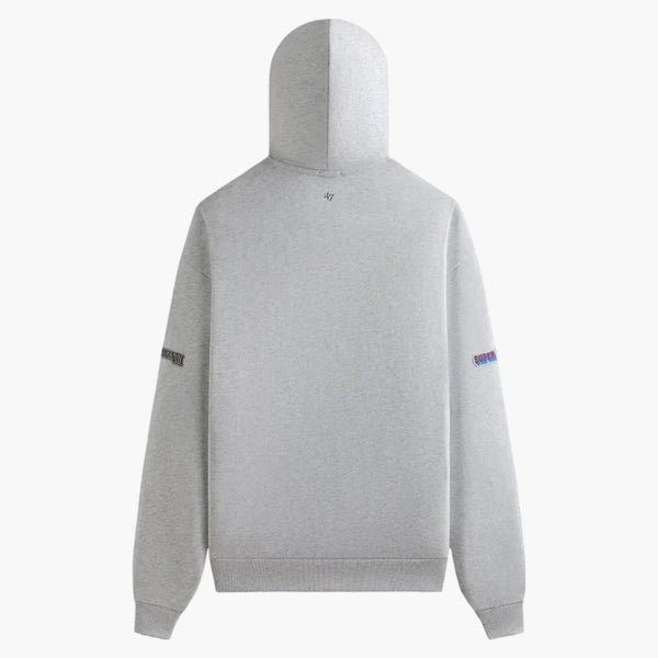 Kith X Nfl 47 Dolphins Nelson Hoodie Light Heather Grey