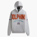 Kith X Nfl 47 Dolphins Nelson Hoodie Light Heather Grey