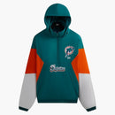Kith X Nfl 47 Dolphins Quarter Zip Anorak With Hood Center