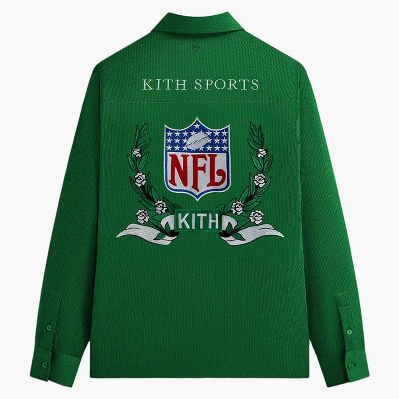Kith X Nfl 47 Eagles Reversible Ginza Parrot